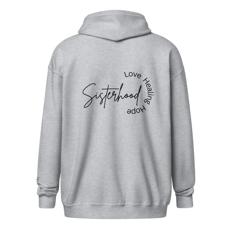 Sisterhood heavy blend zip hoodie