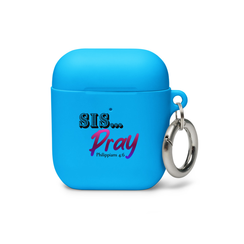 Sis... Pray Rubber Case for AirPods®