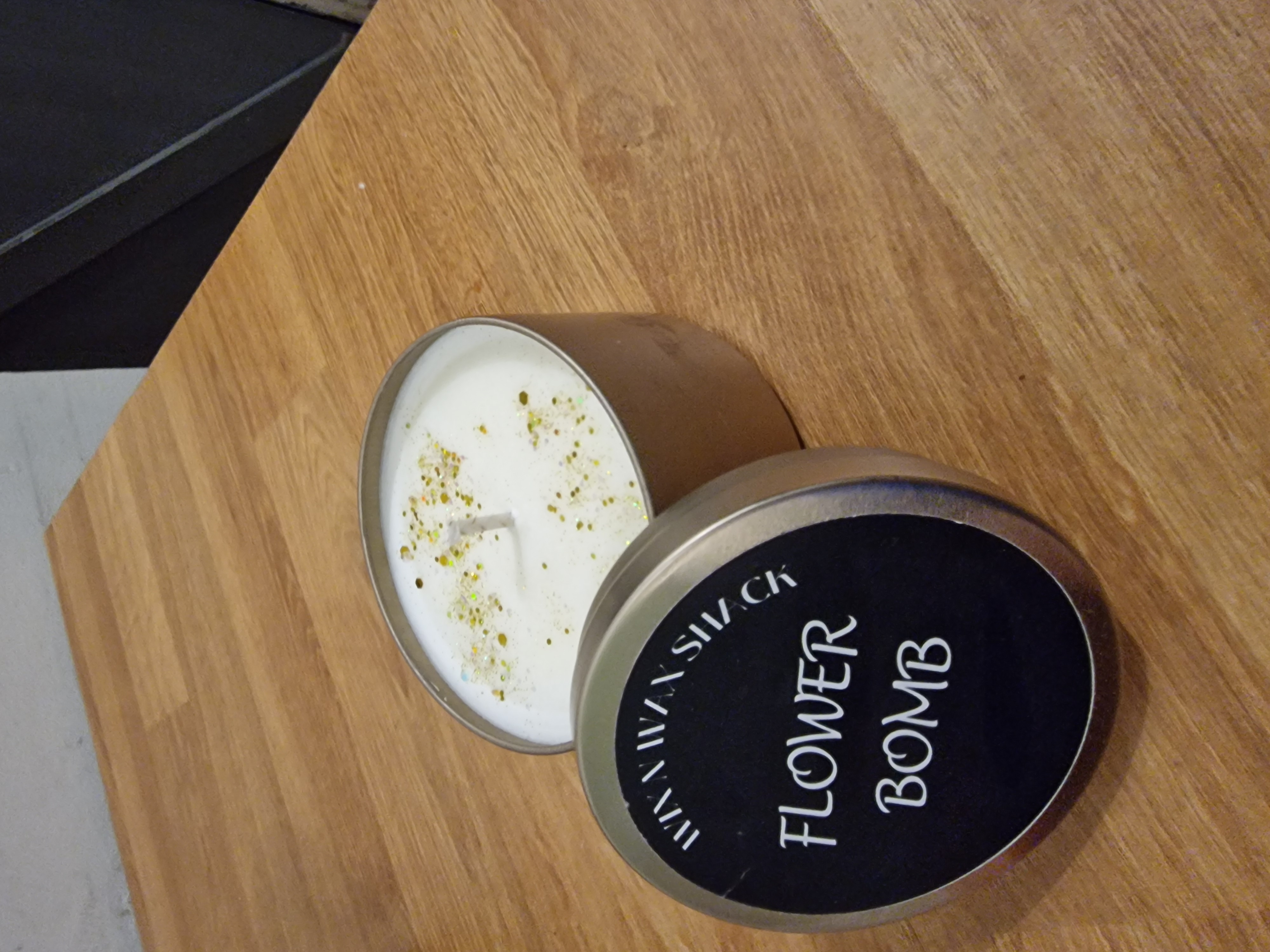 Flower Bomb Inspired Candle