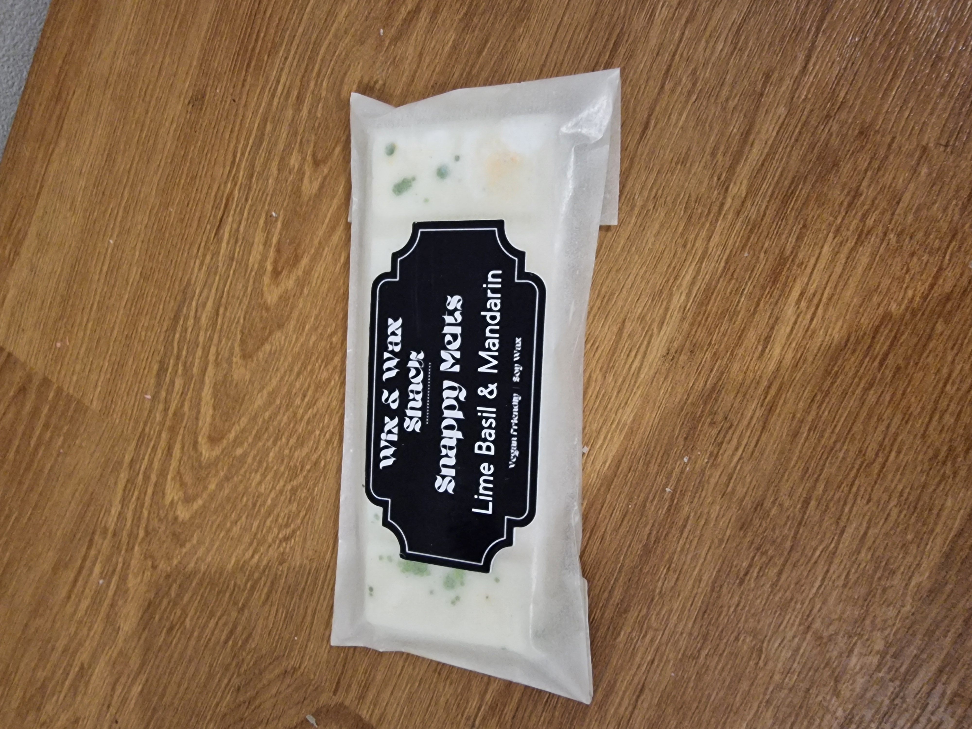 Lime Basil & Mandarin Scented Snap Bar