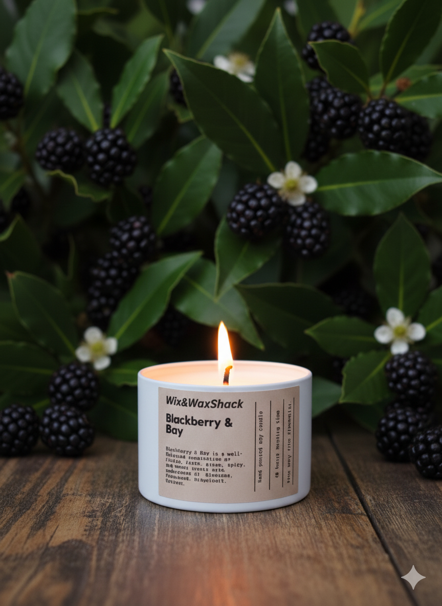 Blackberry & Bay Scented Candle