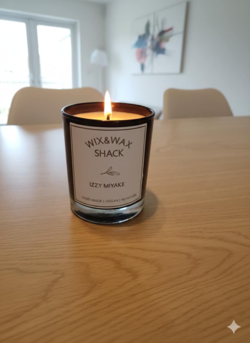 Izzy Miyake Inspired Scented Candle