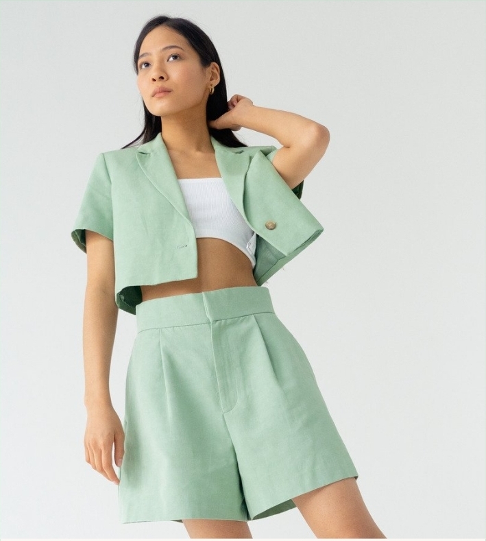 Mint Green Two-Piece Set
