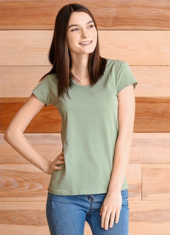 Light Green Women's T-Shirt