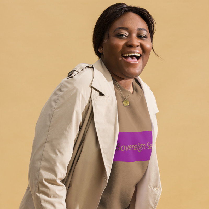 Unisex Sovereign Self Button Sweatshirt