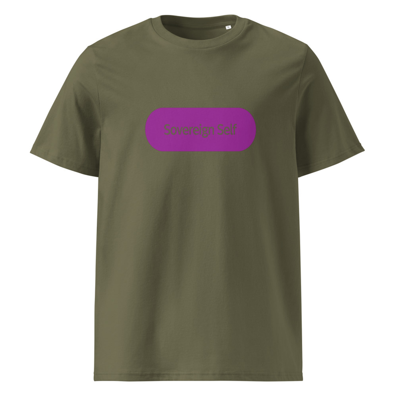 Unisex Organic Sovereign Self Button Tee