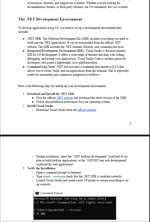 Comprehensive Guide To Advanced Programming with C#
