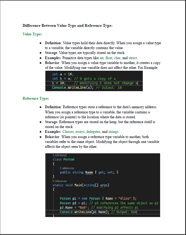 Comprehensive Guide To Advanced Programming with C#