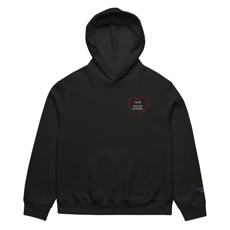 Oversized heavyweight hoodie