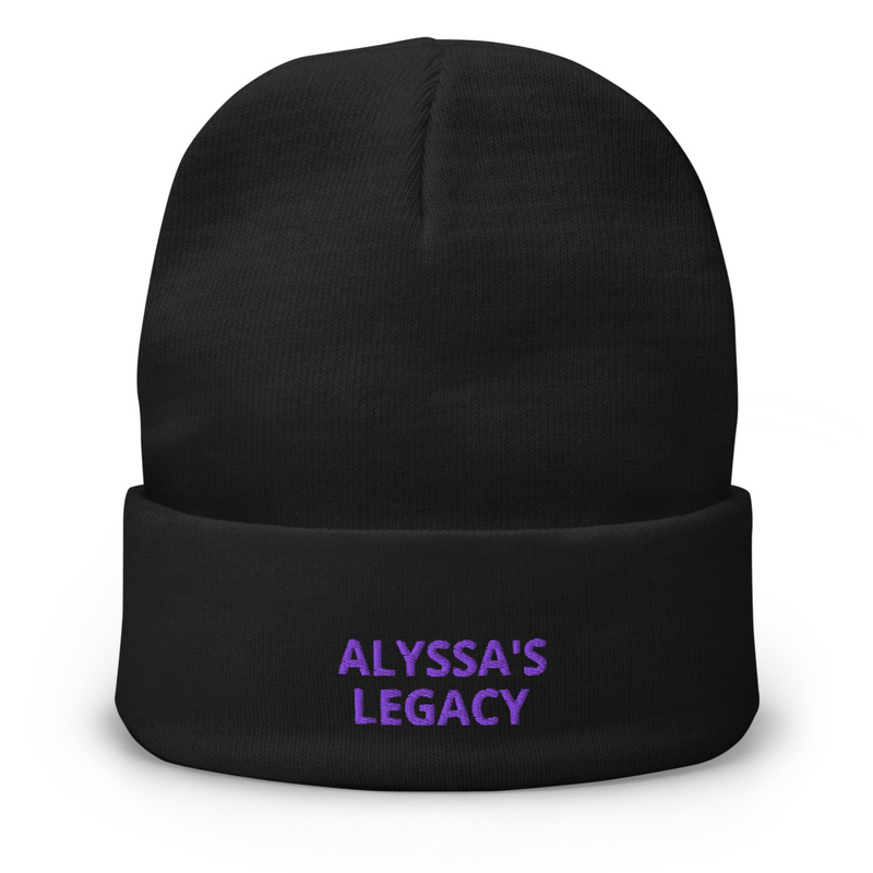 Embroidered Beanie