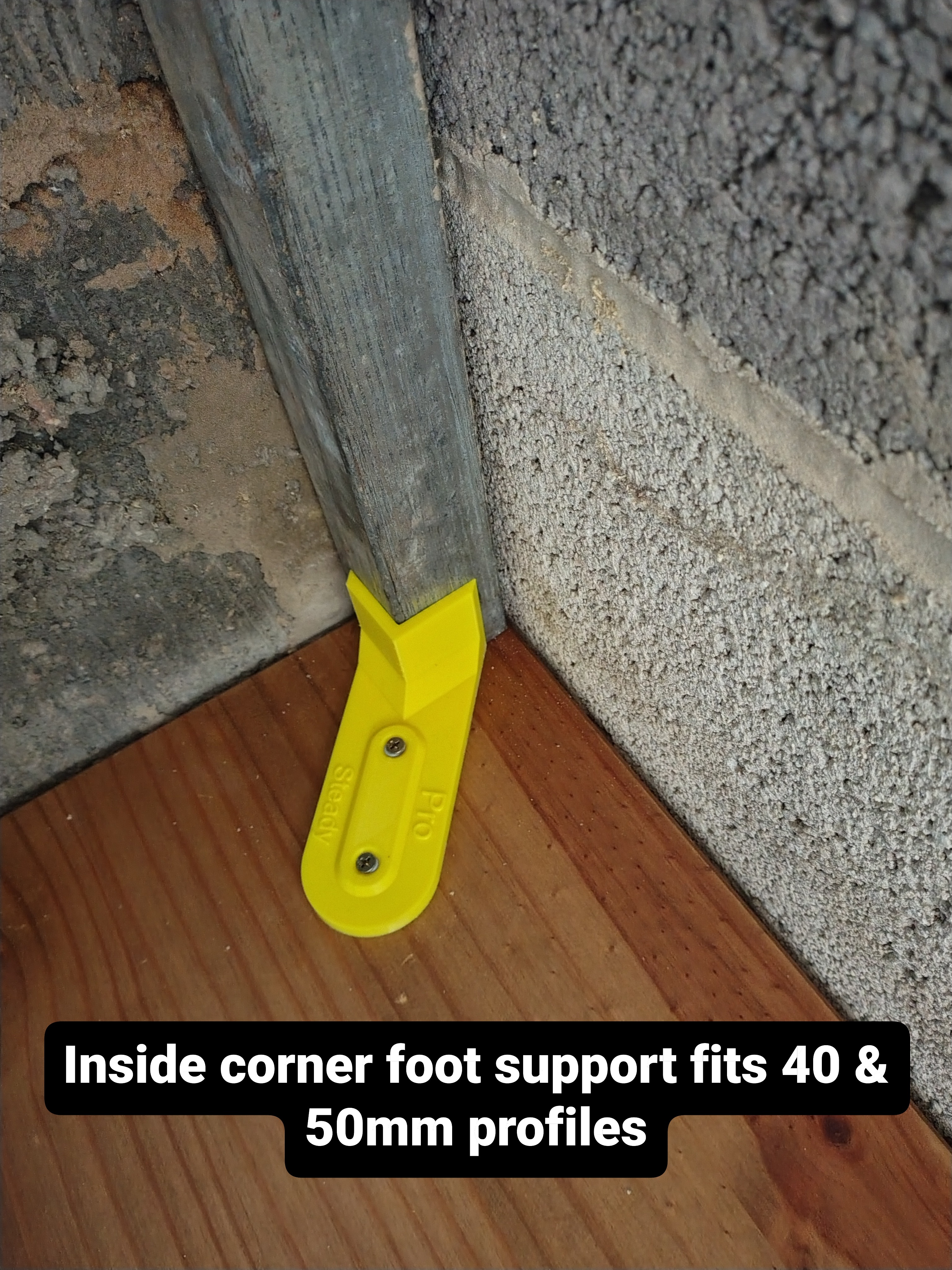 Pair of Inside Corner Foot Supports