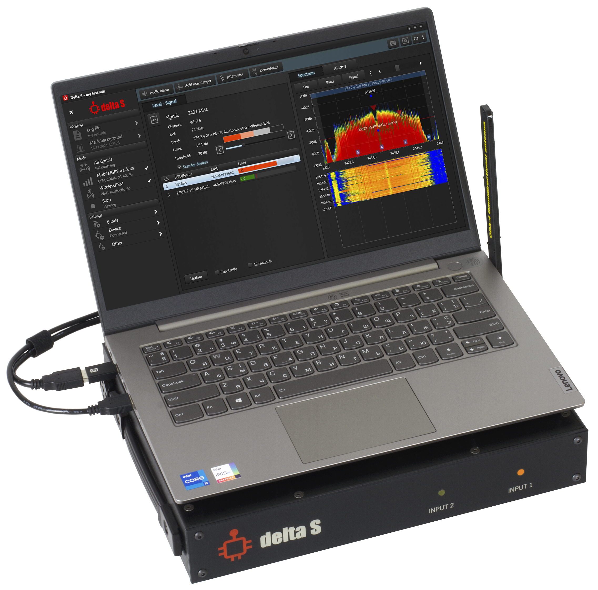 Система пошуку закладних пристроїв Delta S TABLET