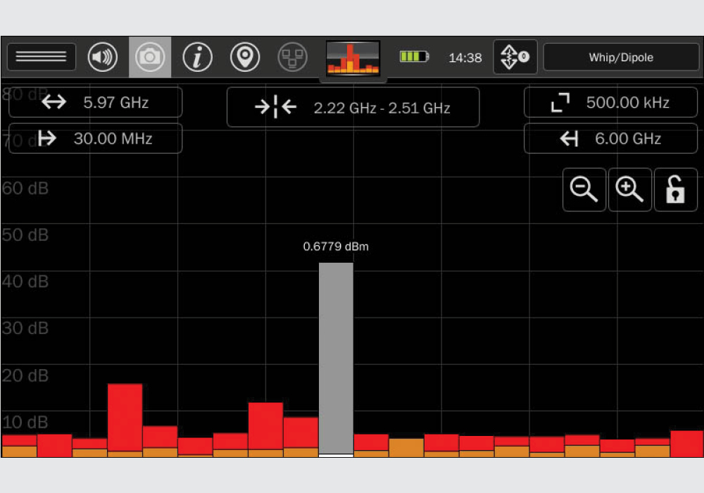 Портативний аналізатор спектру MESA 2.0 DELUXE 