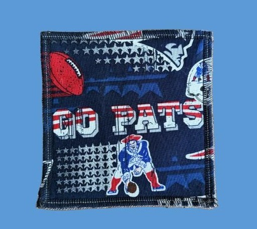 Patriots Fabric Drink Coaster