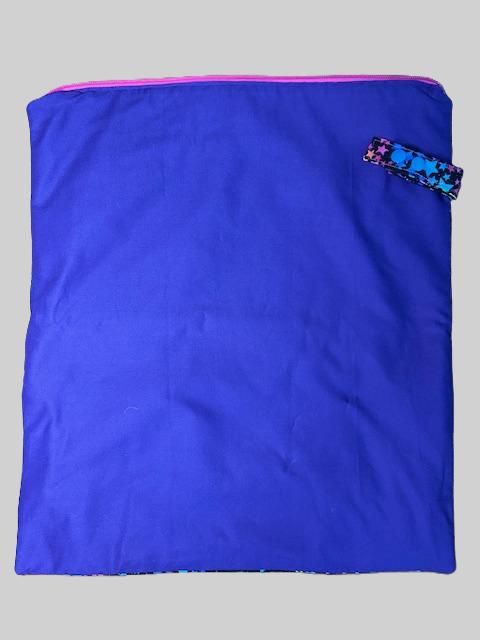Rainbow Star Zipper XL water resistant Wet Bag