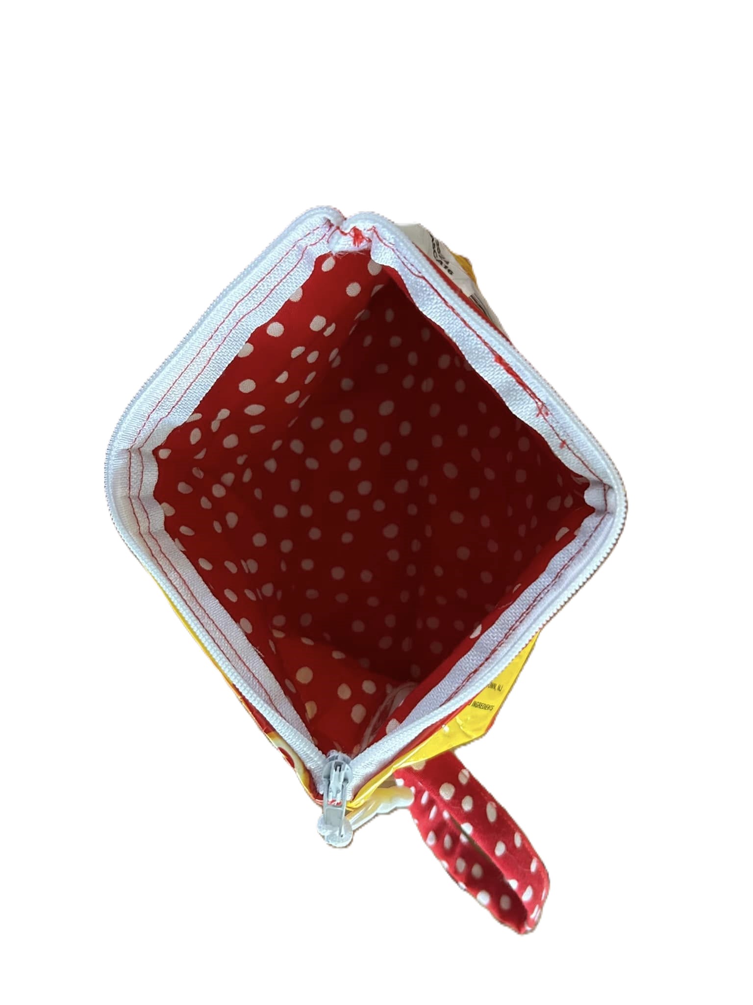 Starburst Jellybeans Upcycled Zipper Pouch
