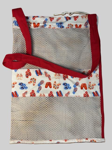 Mesh Beach shell Bag
