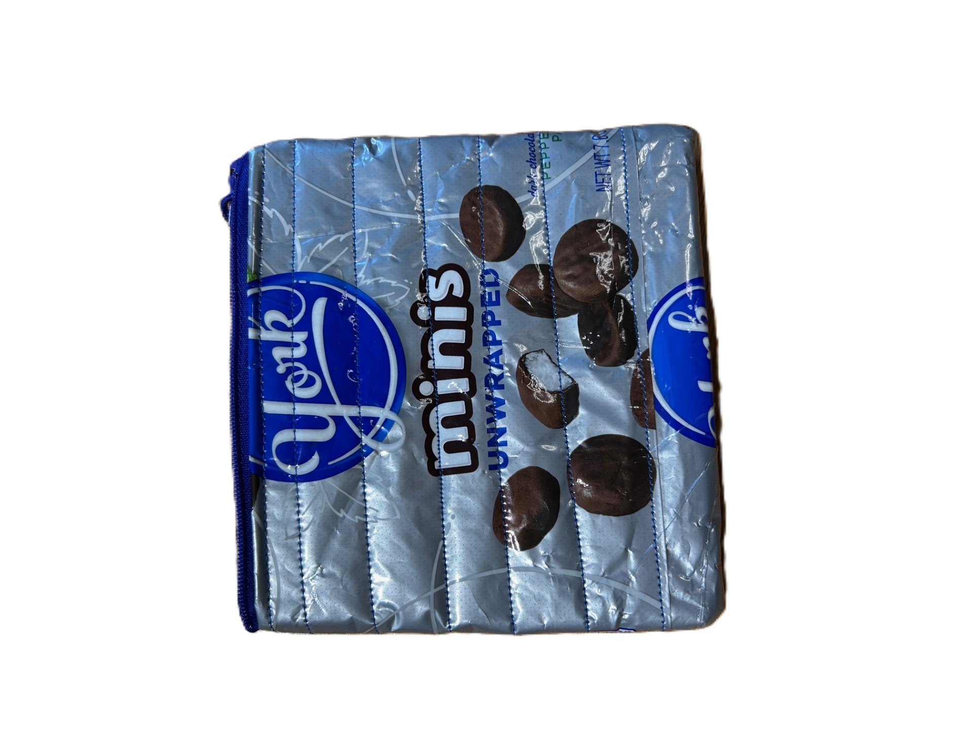 Upcycled York Mint Clutch