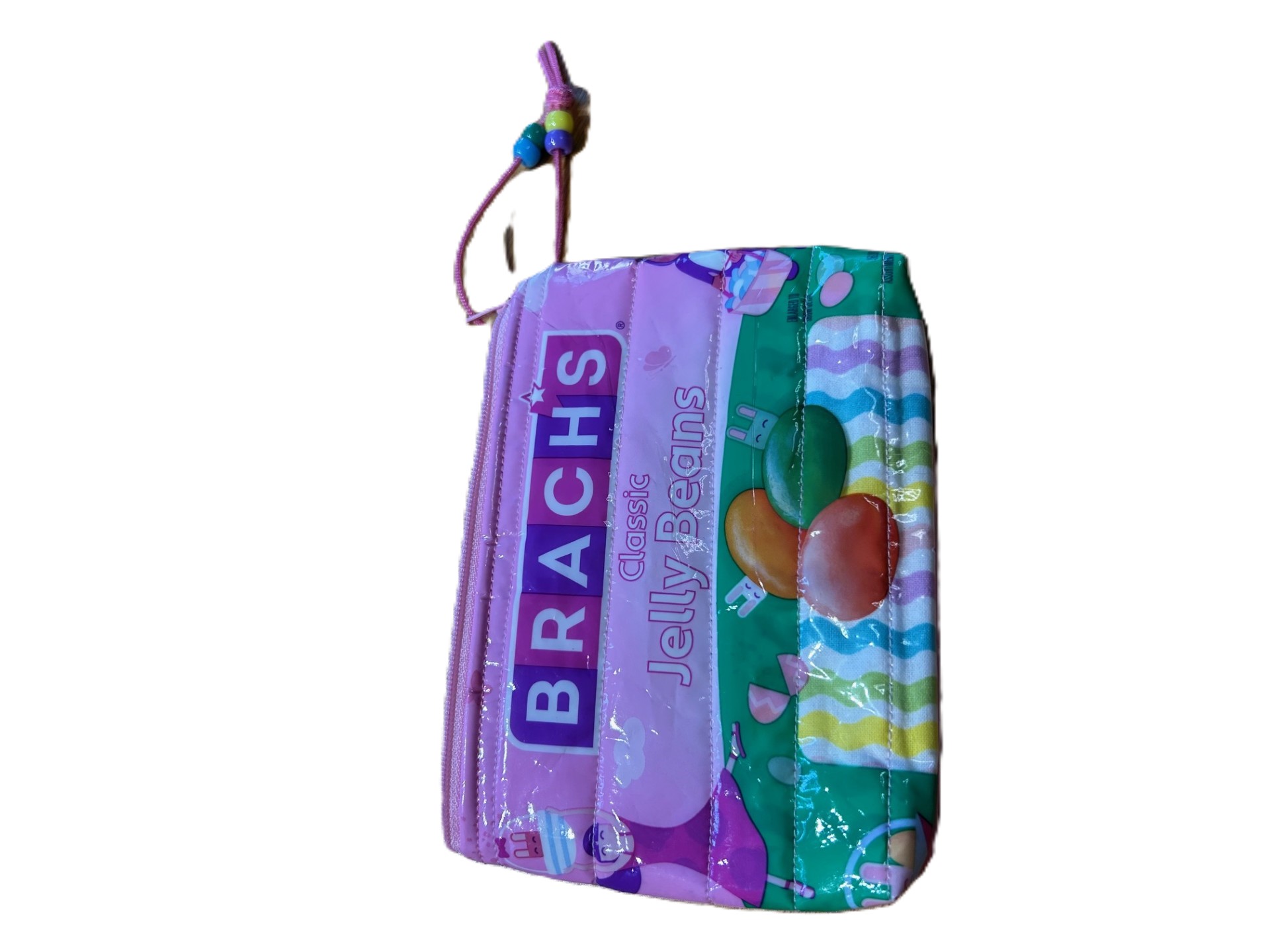 Brach's Jelly Beans Candy Bag Zip-up Clutch