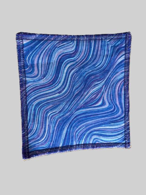 Blue Swirl Fabric Jar Opener