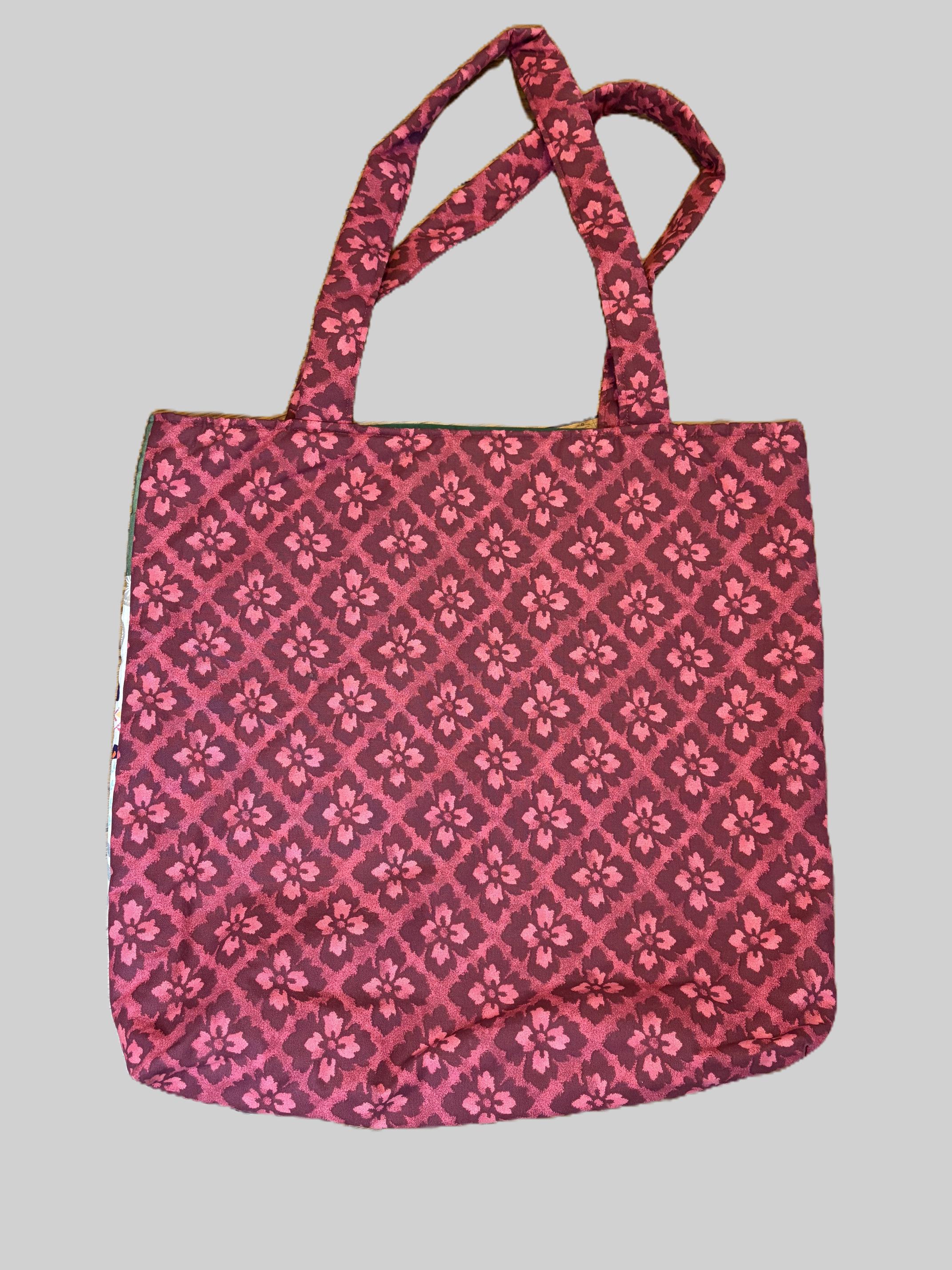 Patchwork Tote Bag  17x17