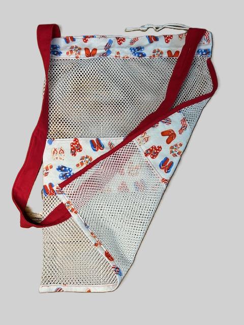 Mesh Beach shell Bag