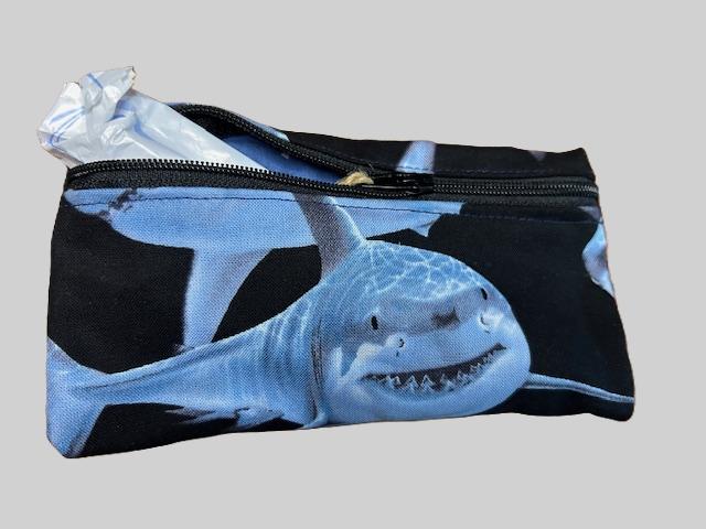 Shark Print Tampon Holder 