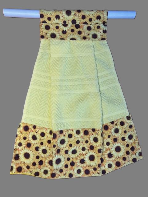 Sunflower Hanging Kitchen Towel