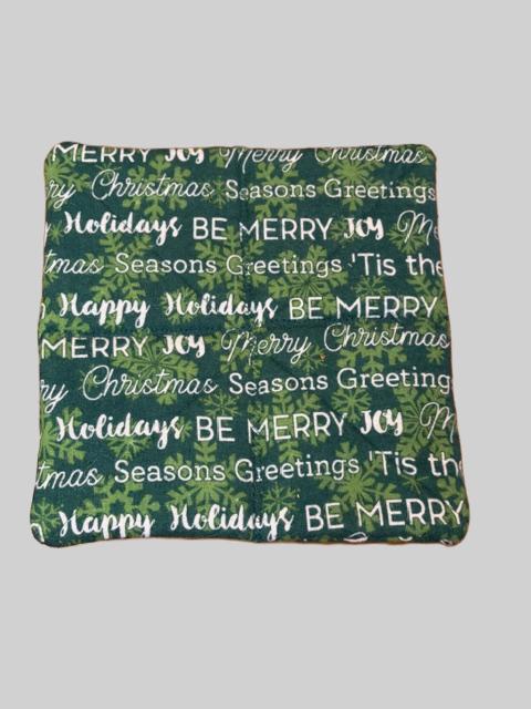 Christmas Patchwork Pot Holder 