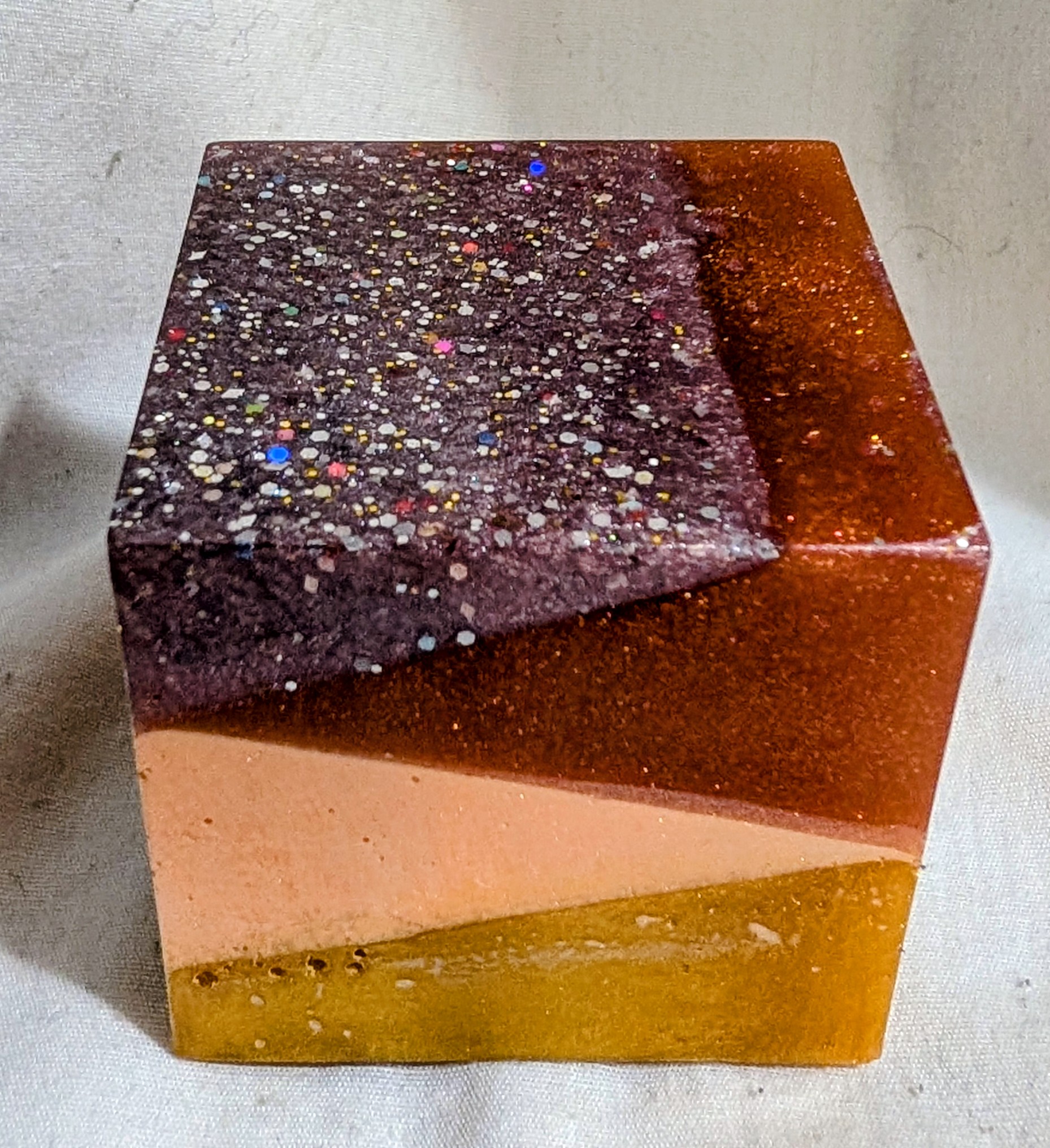 Abstract Art Cube