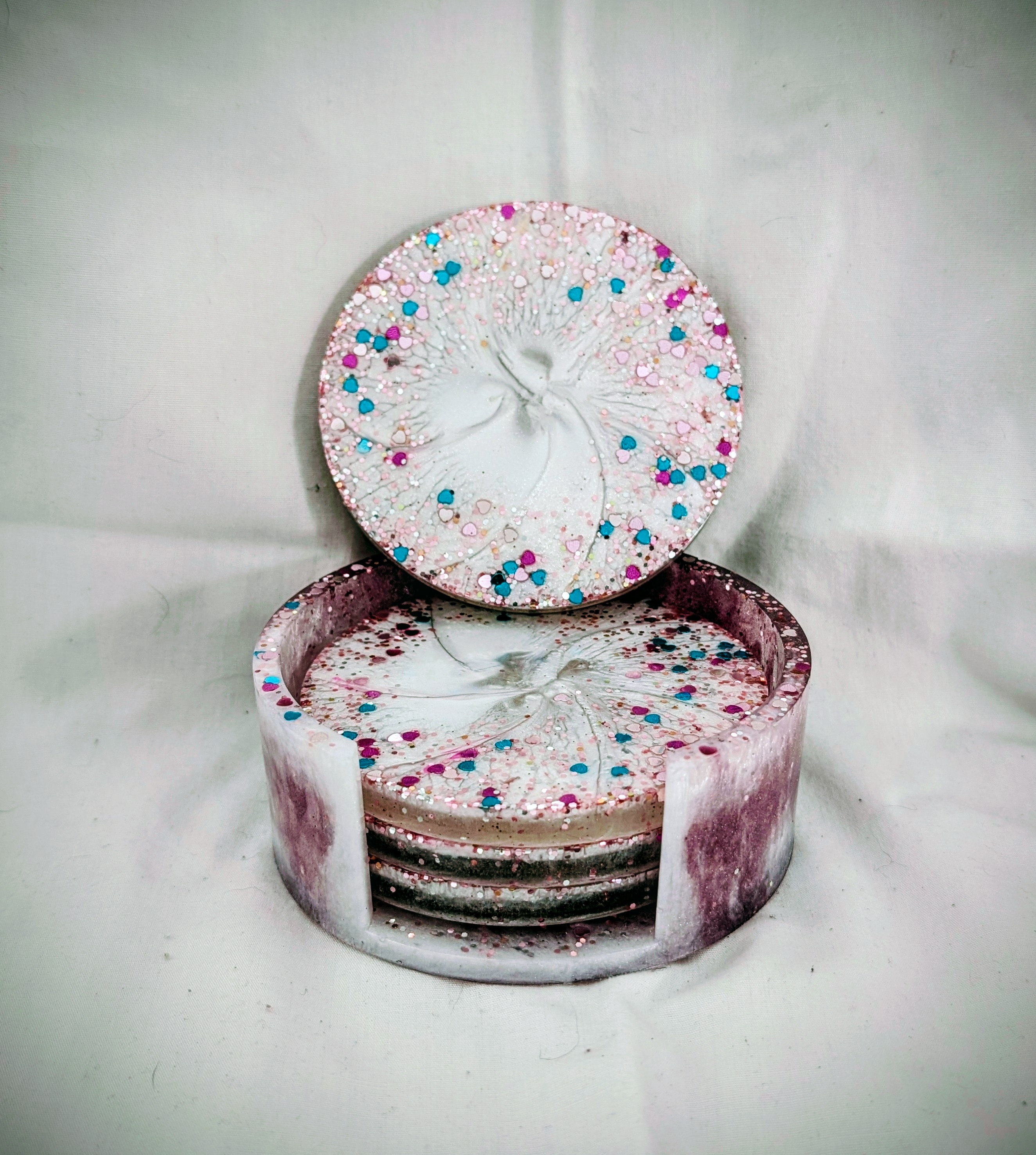 Glitz and Sparkle Coaster Set