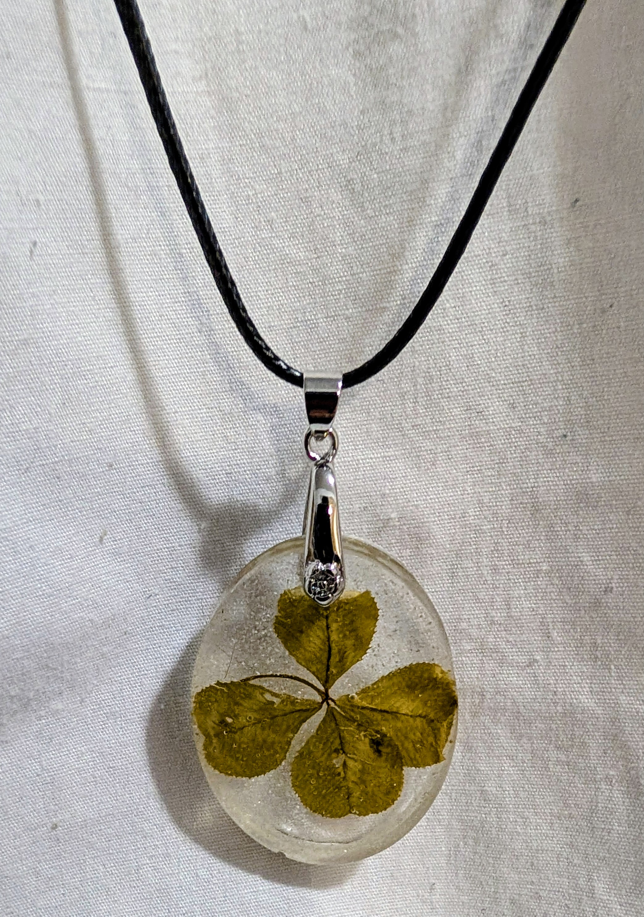 Four-Leaf Clover Pendant Necklace