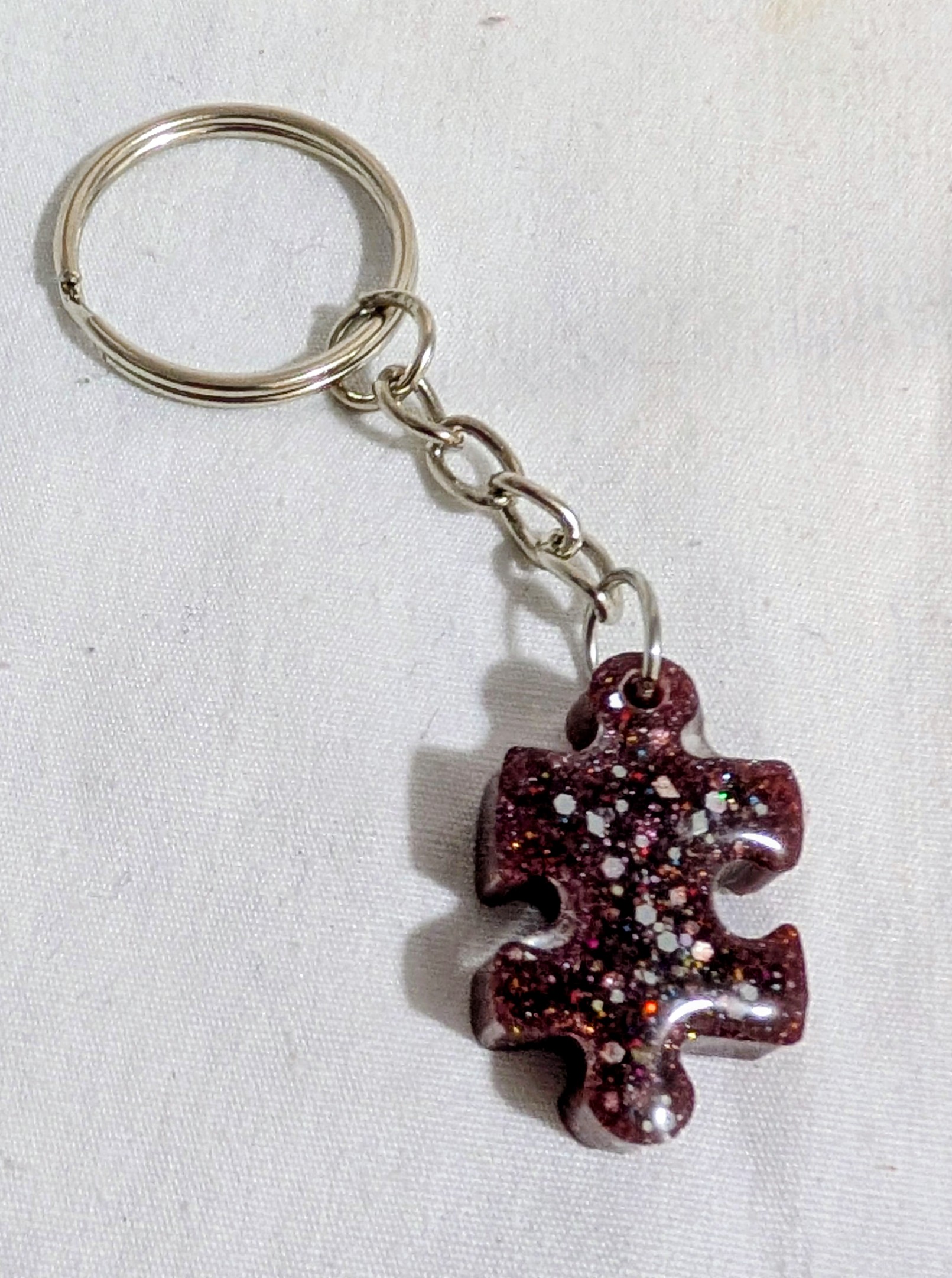 Puzzle Piece Keychain
