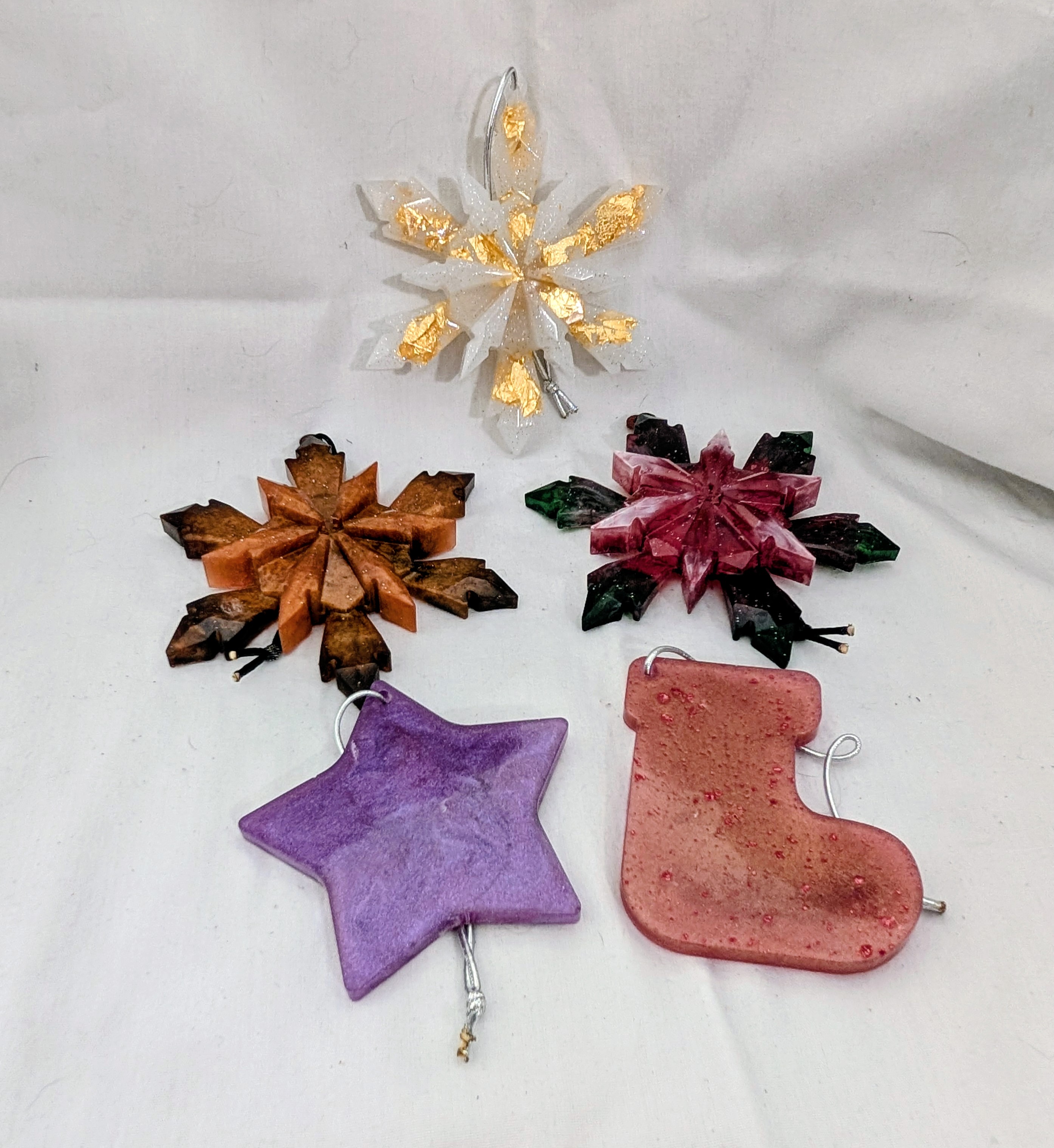 Handmade Christmas Ornaments Set