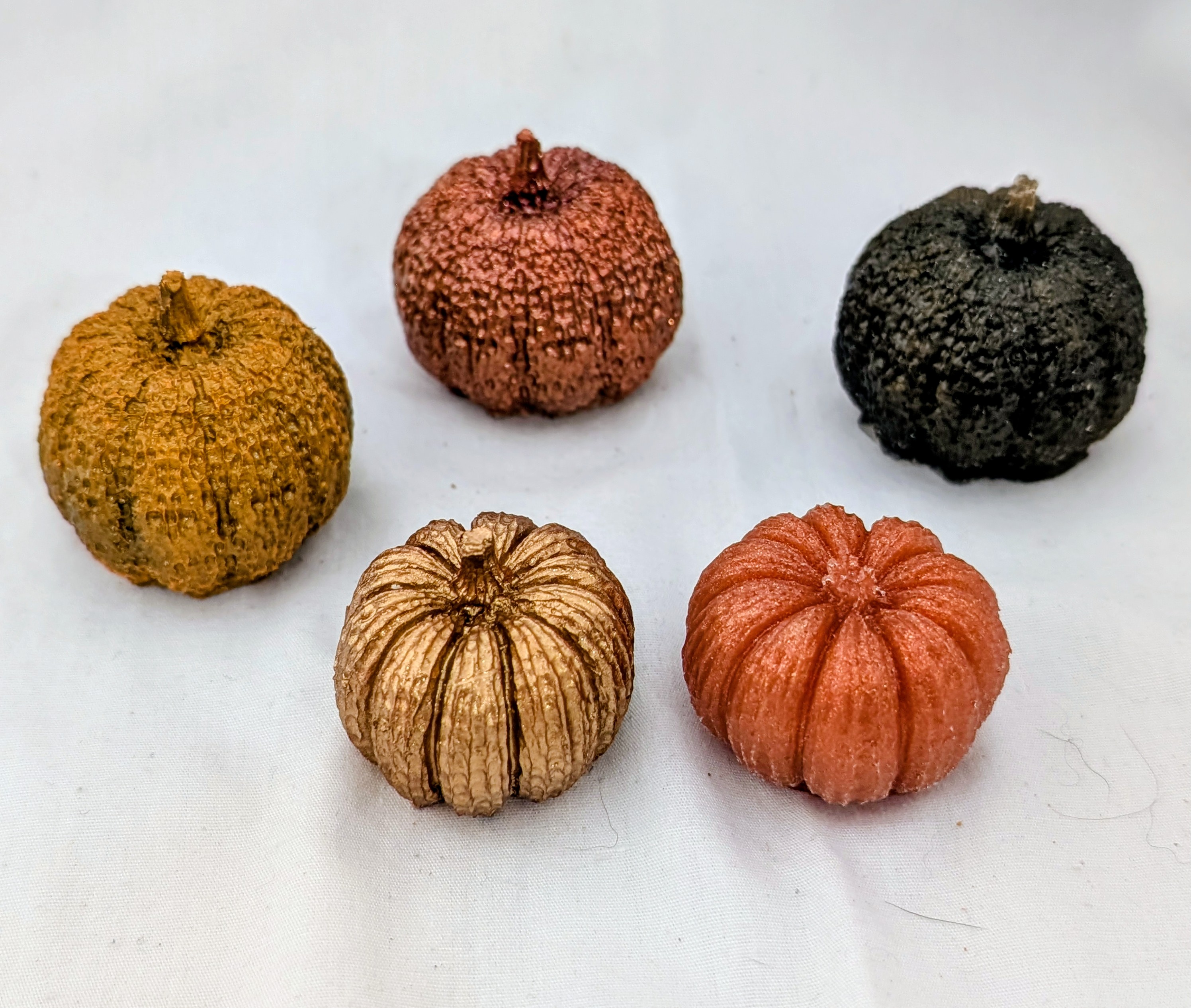 Decorative Mini Pumpkins Set