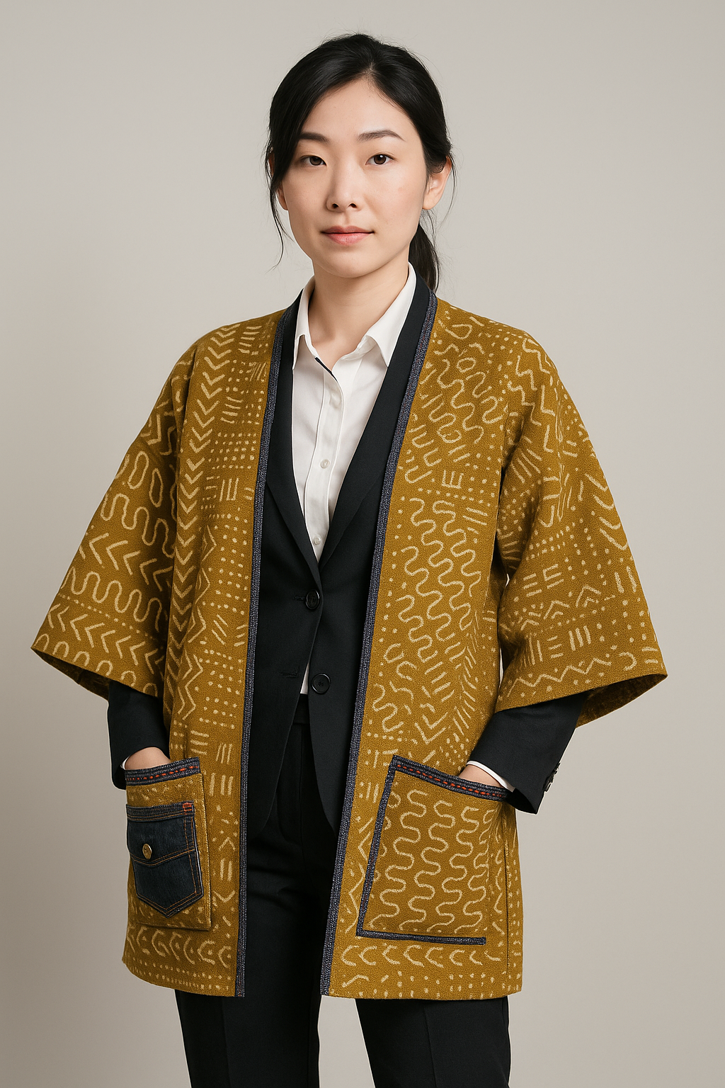 Handcrafted Mud Cloth Jacket