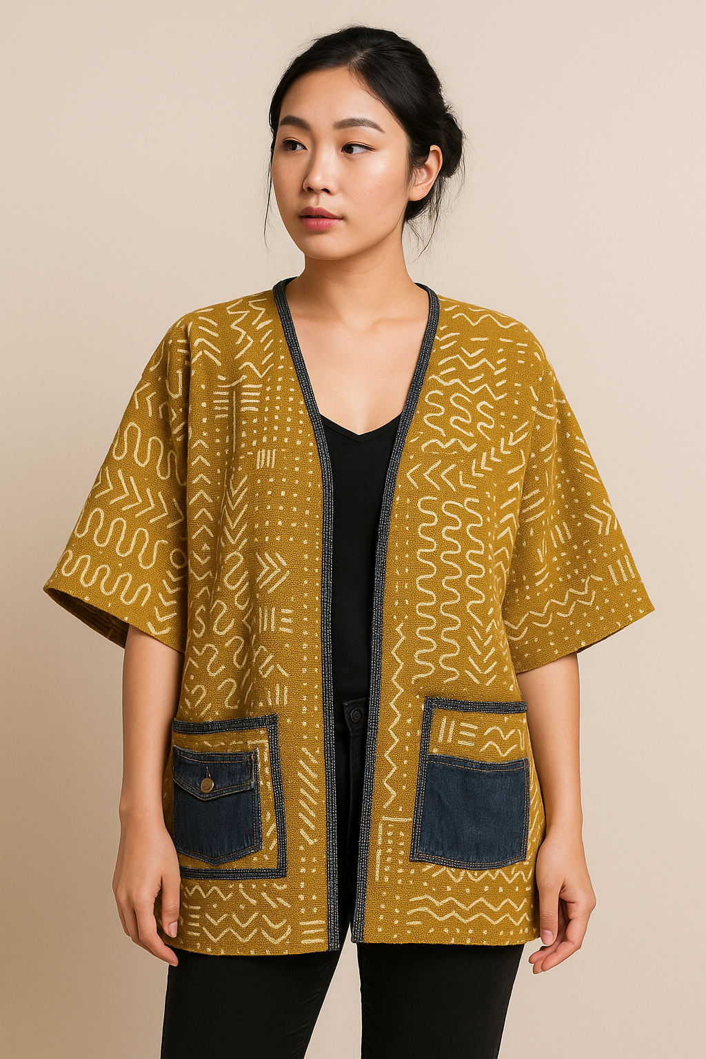 Handcrafted Mud Cloth Jacket