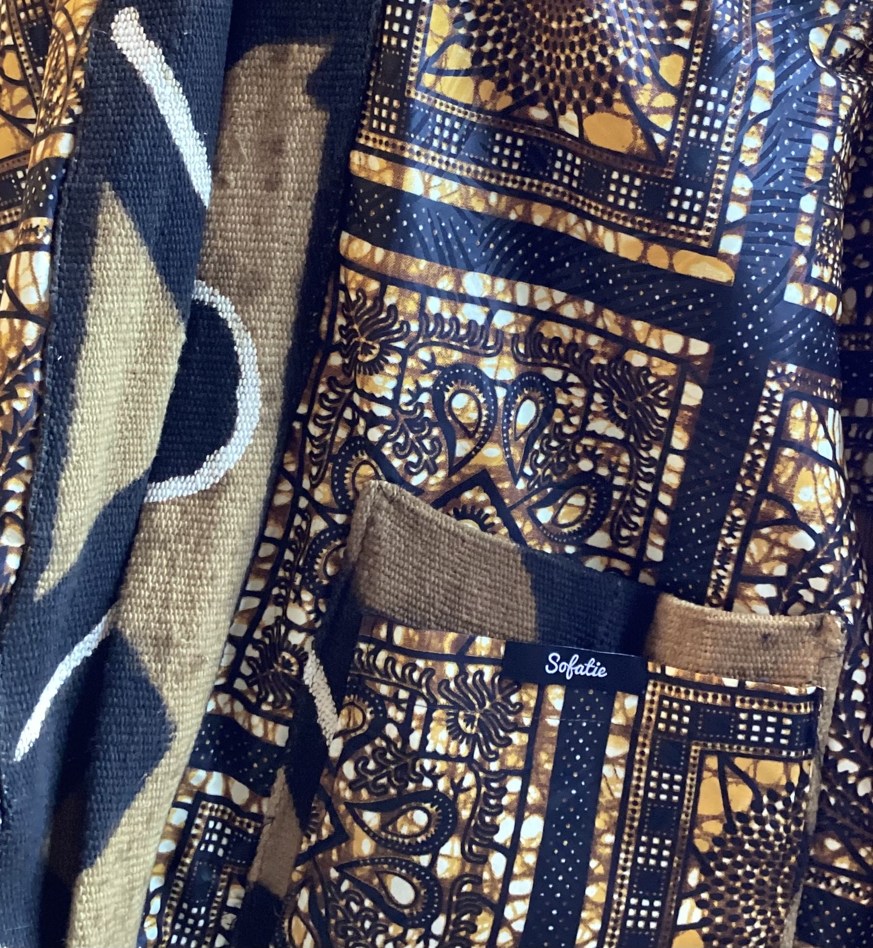 Golden Mosaic Kimono - Wax Collection