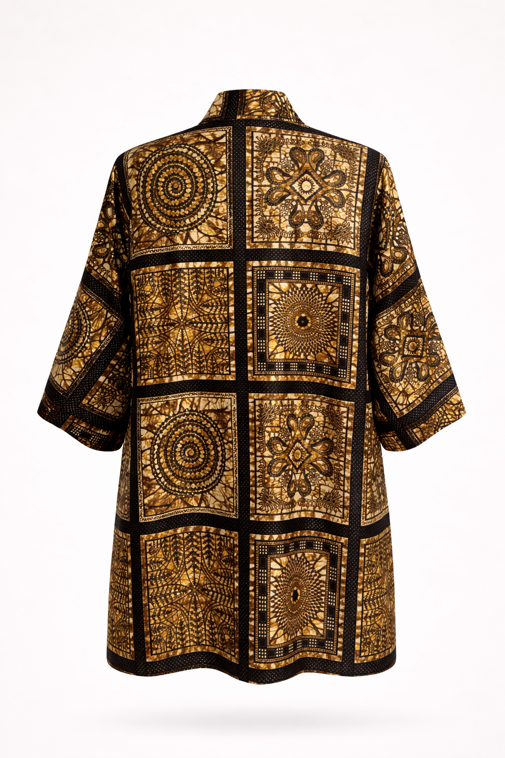 Golden Mosaic Kimono - Wax Collection