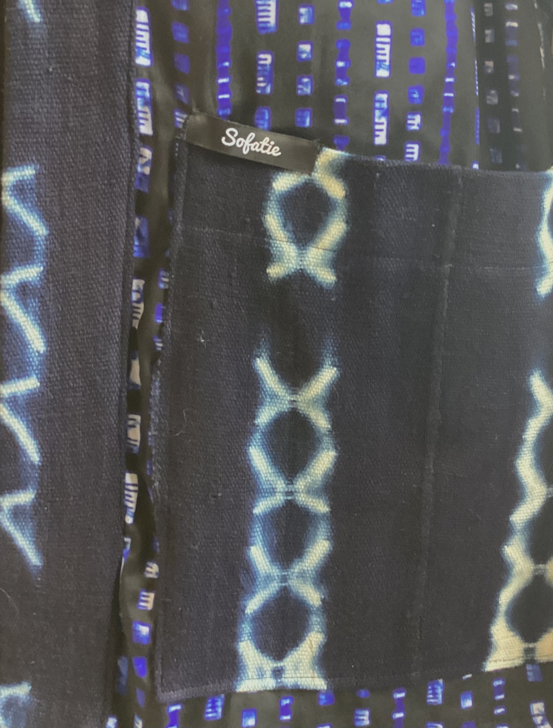 Midnight Pulse Kimono - Wax and Mudcloth Collection