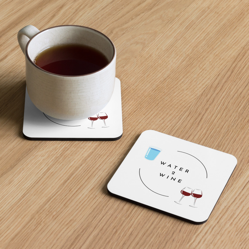 Water 2 Wine Coaster