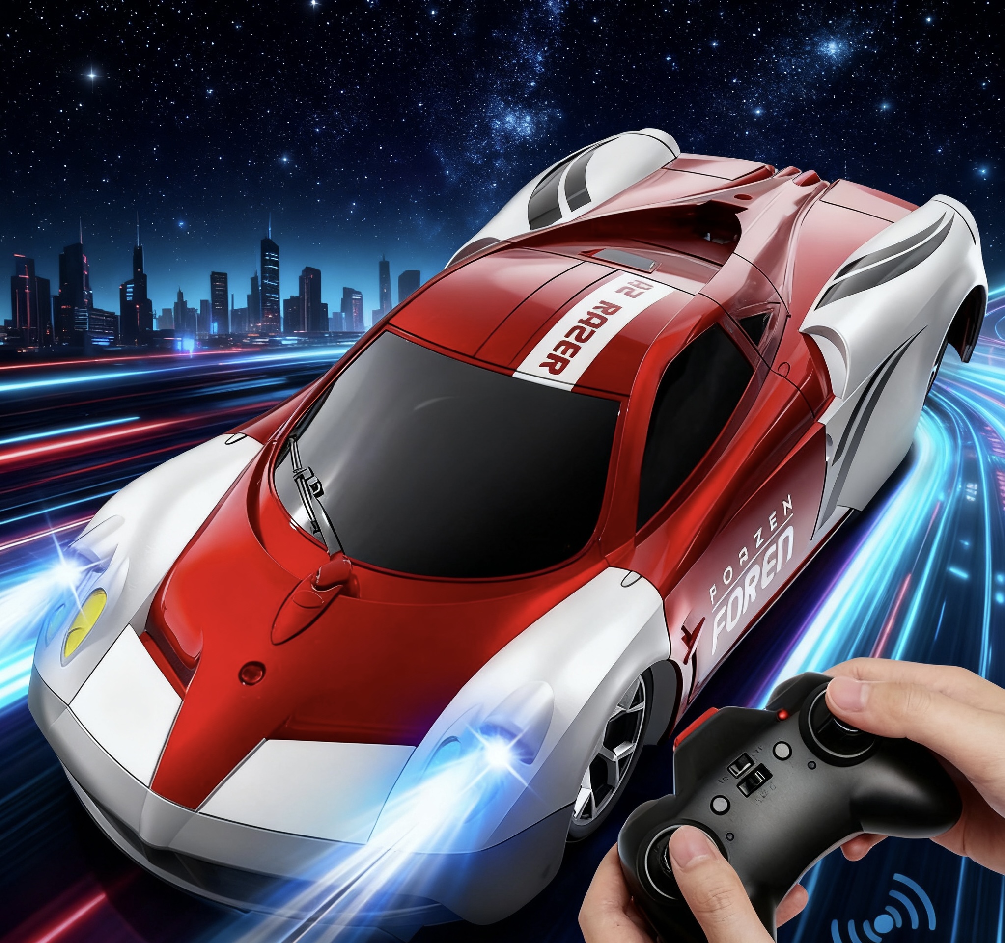 Auto na daljinsko upravljanje za penjanje po zidovima