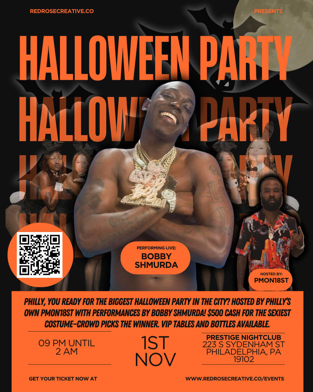 GA TICKET BOBBY SHMURDA'S HALLOWEEN