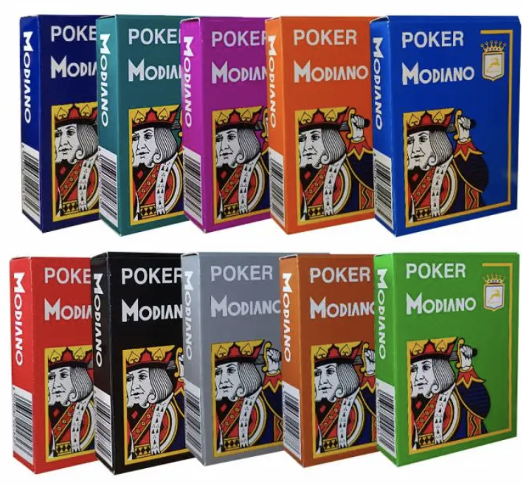 Deck of cards Modiano CRISTALLO