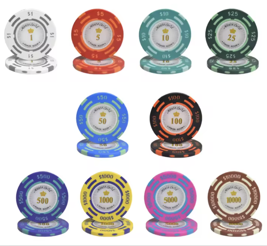 Casino Professional Poker Monte Carlo Chip