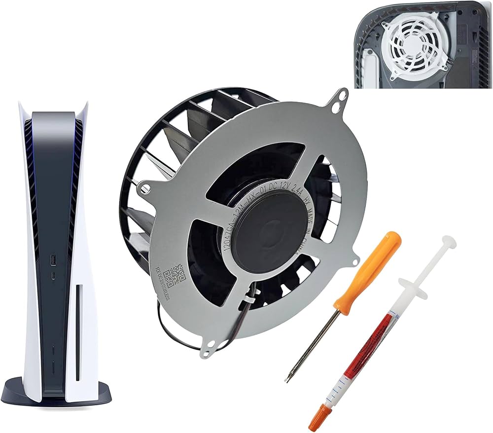 PS5 Cooling Fan 17 blade