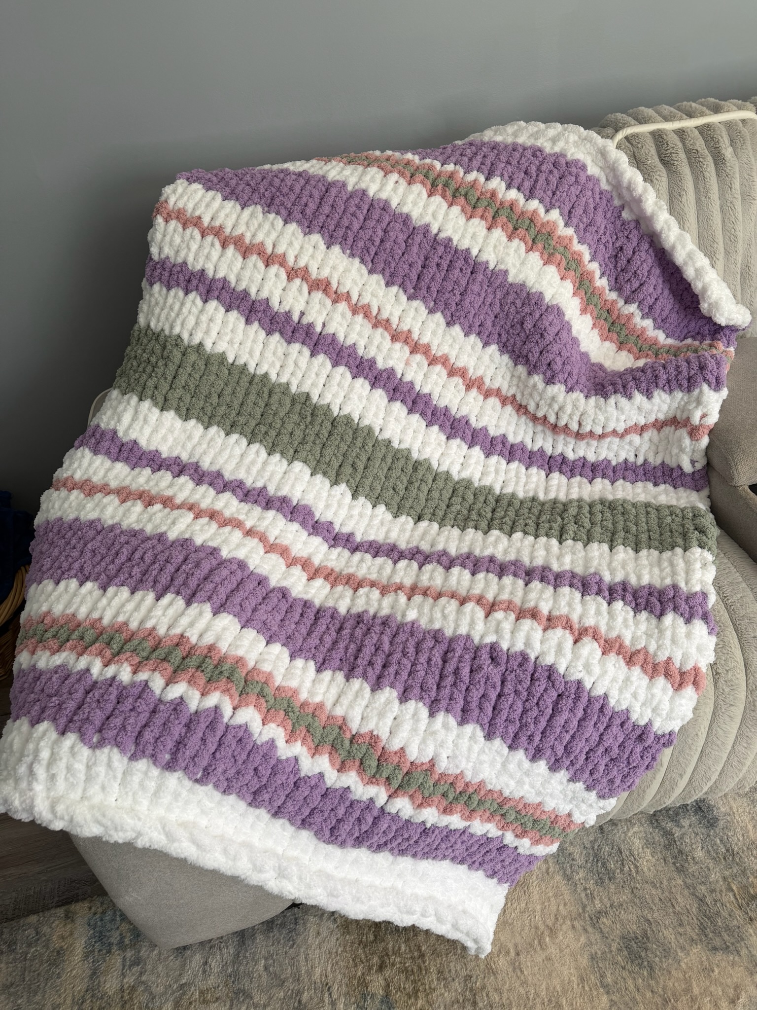 Medium Throw - 40"x60" - Luxurious Chunky Knit Blankets