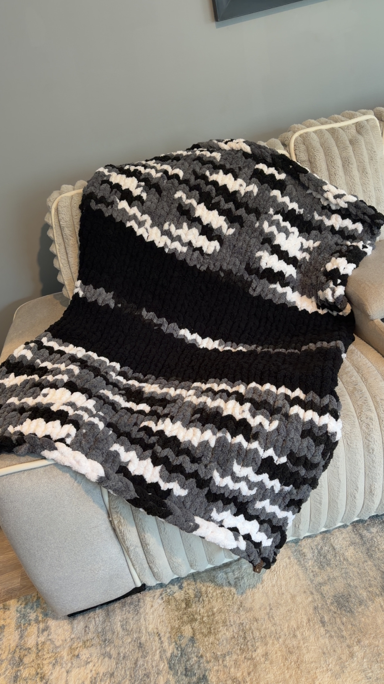 Small throw - " 35x50