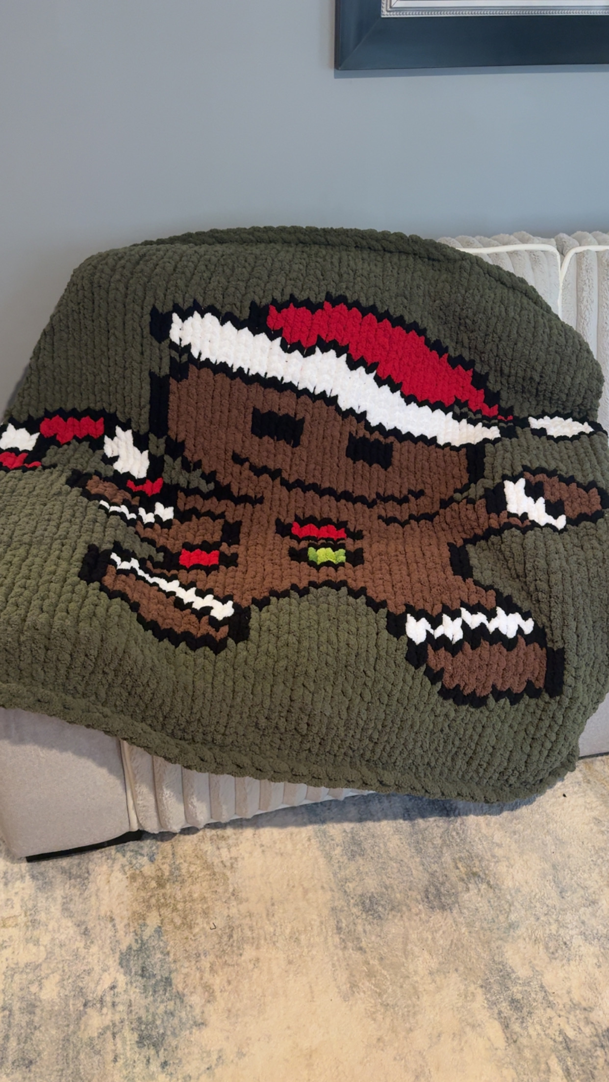 Large throw - "50x60"