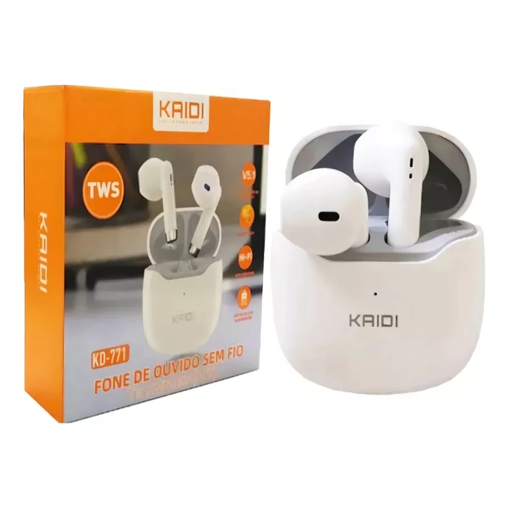 Fone de ouvido sem fio Kaidi KD-771